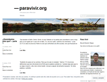 Tablet Screenshot of paravivir.org